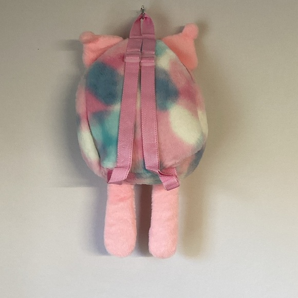 Pink and Multicolor Kids Backpack - Picture 2 of 6